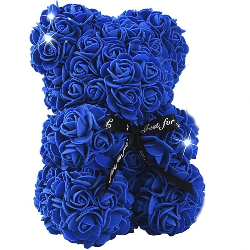  Rose Flower Teddy Bear Valentines Day 