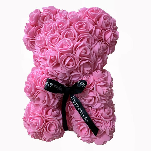  Rose Flower Teddy Bear Valentines Day 